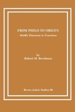 From Philo to Origen