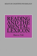 Reading and the Mental Lexicon