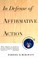 In Defense of Affirmative Action