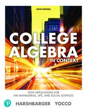 Corequisite Notebook for College Algebra in Context with Applications for the Managerial, Life, and Social Sciences