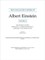 The Collected Papers of Albert Einstein, Volume 13