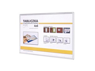 Lipni reklaminė lentelė 15x23cm