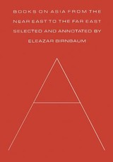 Books on Asia from the Near East to the Far East