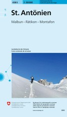 438S St. Antönien Schneesportkarte