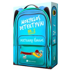 Stalo žaidimas „Mokyklos Detektyvai Nr. 2. Pertraukų išdaigos“