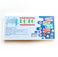 Iliustruotas lotto mažiesiems: ugdomoji metodinė priemonė skirta ikimokyklinio, priešmokyklinio ir jaunesniojo mokyklinio amžiaus vaikams, specialiesiems pedagogams ir tėvams