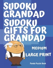 Sudoku Grandad - Sudoku Gifts for Grandad - Medium