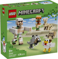 LEGO Minecraft Chicken Jockey Desert Attack
