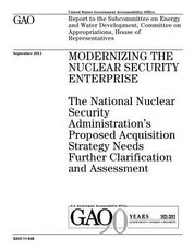 Modernizing the Nuclear Security Enterprise