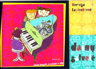 Dainų gatvelė (su natomis ir CD)