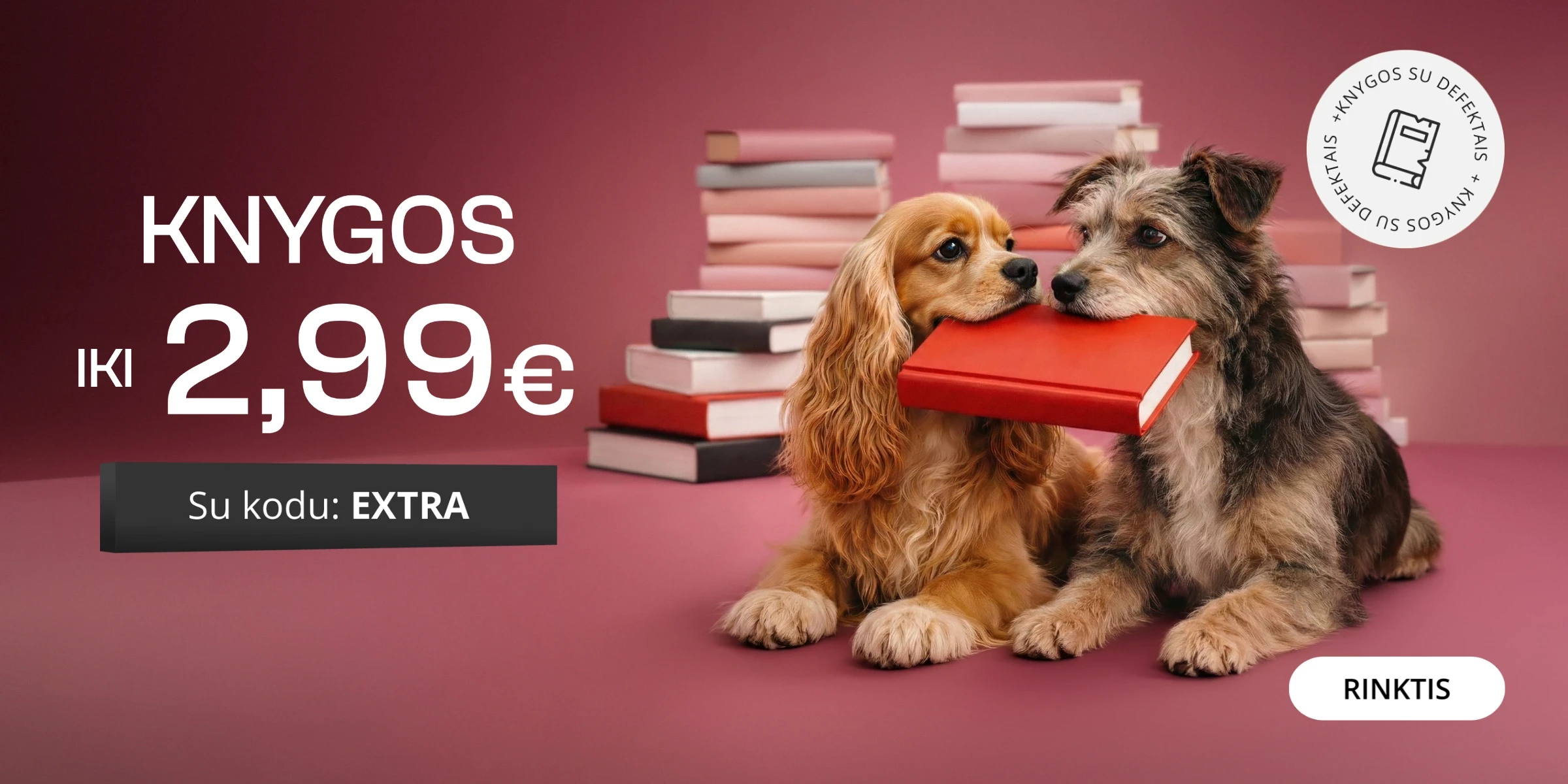 Knygos iki 2.99 €! + Defektai!