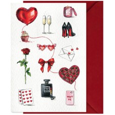 Atvirukas su voku „Valentino diena“