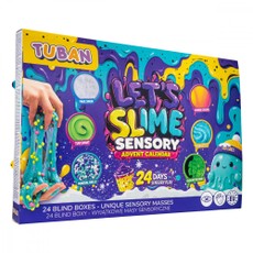 „Let's Slime“ advento kalendoriaus rinkinys