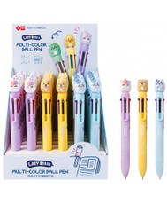 6 spalvų tušinukas SQUISHY 1, įvairių dizainų