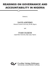 Readings on Governance and Accountability in Nigeria