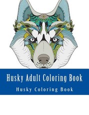 Husky Adult Coloring Book