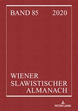Wiener Slawistischer Almanach Band 85/2020; KÃ¶rper, GedÃ¤chtnis, Literatur in (post-)totalitÃ¤ren Kulturen