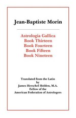 Astrologia Gallica Books 13, 14, 15, 19