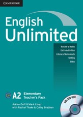 English Unlimited A2 - Elementary. Teacher's Pack with DVD-ROM