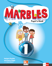 Anglų kalba. Vadovėlis  „Marbles 1“ 2 klasei