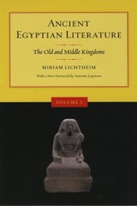 Ancient Egyptian Literature, Volume I