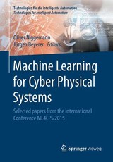 Machine Learning for Cyber Physical Systems