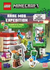 LEGO®  Minecraft(TM): Rare Mob Expedition - Search & Find Sticker Activity Book (with Alex minifigure, endermite, pickaxe and map)