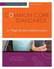 Common Core Standards for High School Mathematics