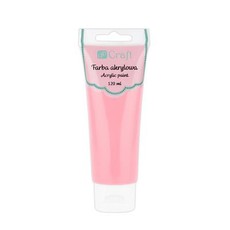 Akriliniai dažai 120ml šv.rausvi