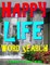 Happy Life Word Search