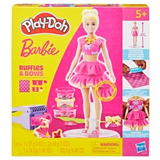 PLAY-DOH BARBIE Rinkinys „Raukinukai ir kaspinėliai“