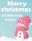 Merry christmas coloring book for kids.