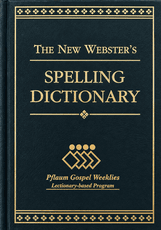 The New Webster's Spelling Dictionary