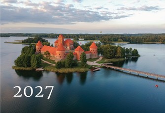 Sieninis kalendorius 2027 m. „Trakai“, 3 dalių
