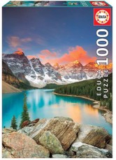 Dėlionė (puzzle) 1000 MORĖJOS EŽERAS, Kanada 12-99 metų