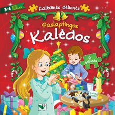 PASLAPTINGOS KALĖDOS. 6 kalėdinės dėlionės 3–4 metų vaikams
