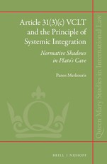 Article 31(3)(C) Vclt and the Principle of Systemic Integration