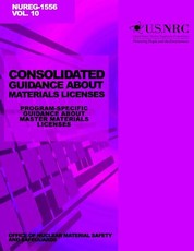 Consolidated Guidance About Materials Licenses