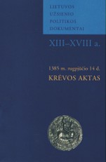 1385 m. rugpjūčio 14 d. Krėvos aktas