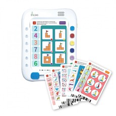 Interaktyvus logikos lavinimo žaidimas SKILSAS su užduočių kortelėmis