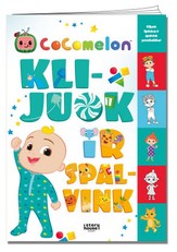 Cocomelon. Spalvinimas su lipdukais