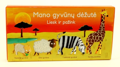 Mano gyvūnų dėžutė. Liesk ir pažink