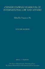 Chinese (Taiwan) Yearbook of International Law and Affairs, Volume 39, 2021
