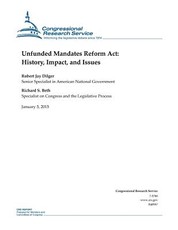 Unfunded Mandates Reform Act