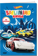 Greiti ratai. Hot Wheels: spalvinimo knyga
