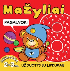Mažyliai 8. Pagalvok! Užduotys su lipdukais