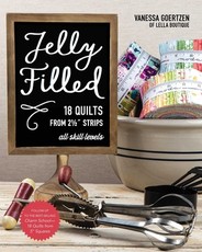 Jelly Filled--18 Quilts from 2 1/2'' Strips