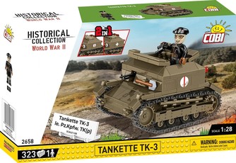 Blokų rinkinys Tankette TK-3, 323 blokai