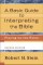 Basic Guide to Interpreting the Bible