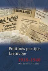 Politinės partijos Lietuvoje, 1918–1940 m. (knyga su defektais)